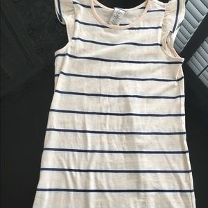 Max Studio dress pink/ navy/ light oatmeal